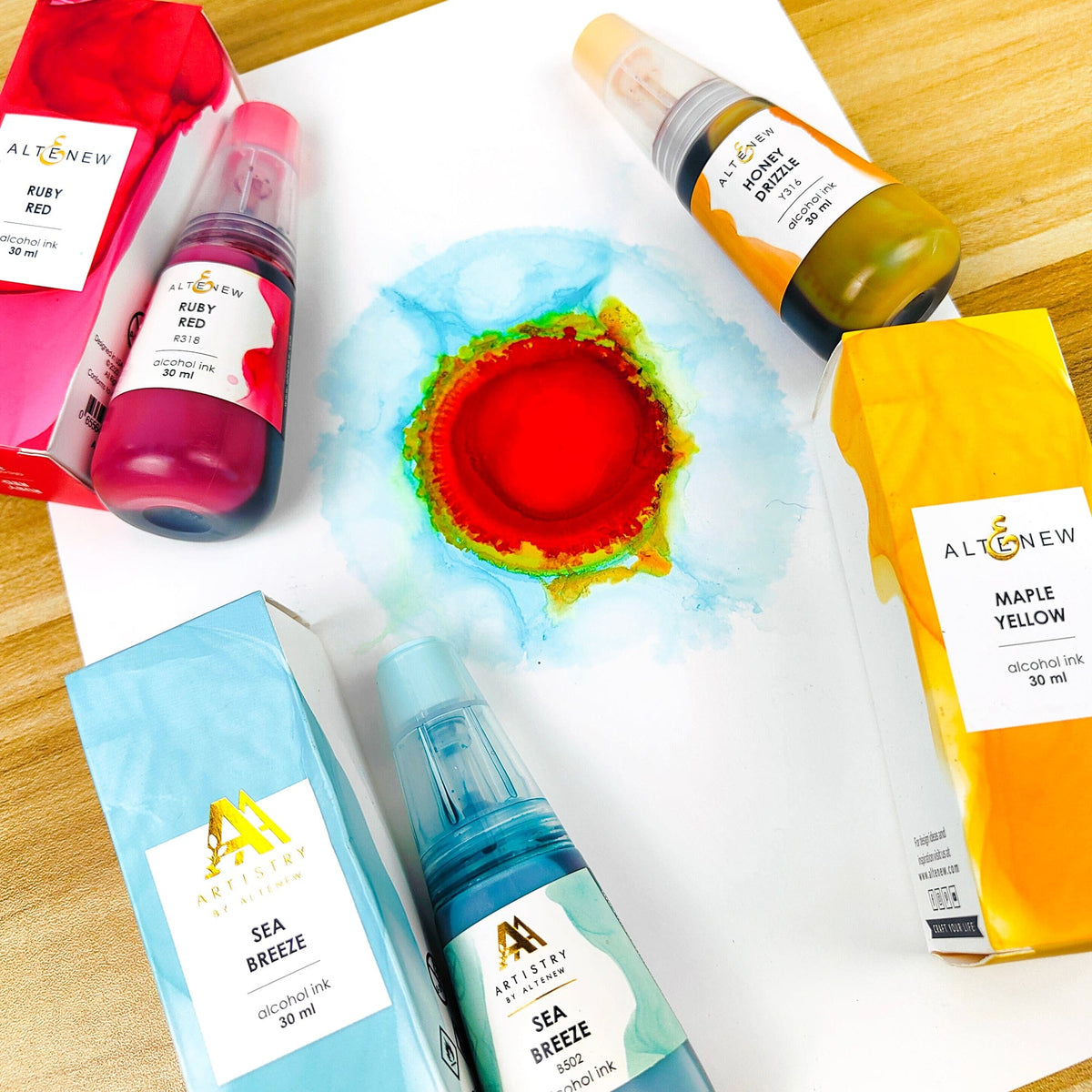 Alcohol Ink Bundle Beach Garden Artist Alcohol Ink Set K Bundle