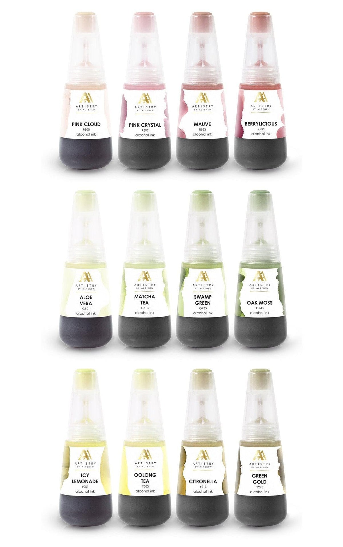 Alcohol Marker & Alcohol Ink Bundle Firewood Garden Artist Alcohol Markers Set & Alcohol Ink Bundle