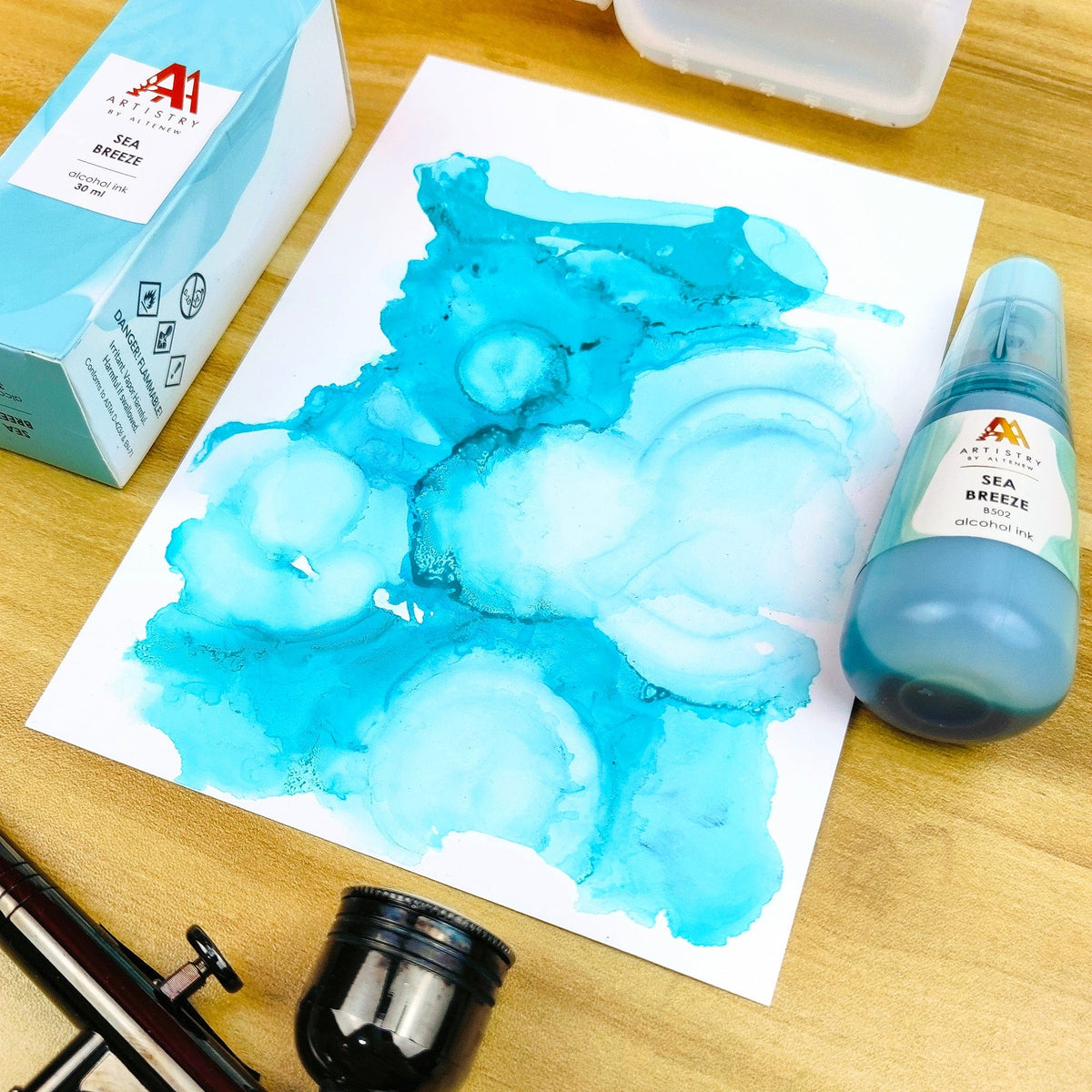 Alcohol Ink Bundle Deep Blue Seas Alcohol Ink Bundle