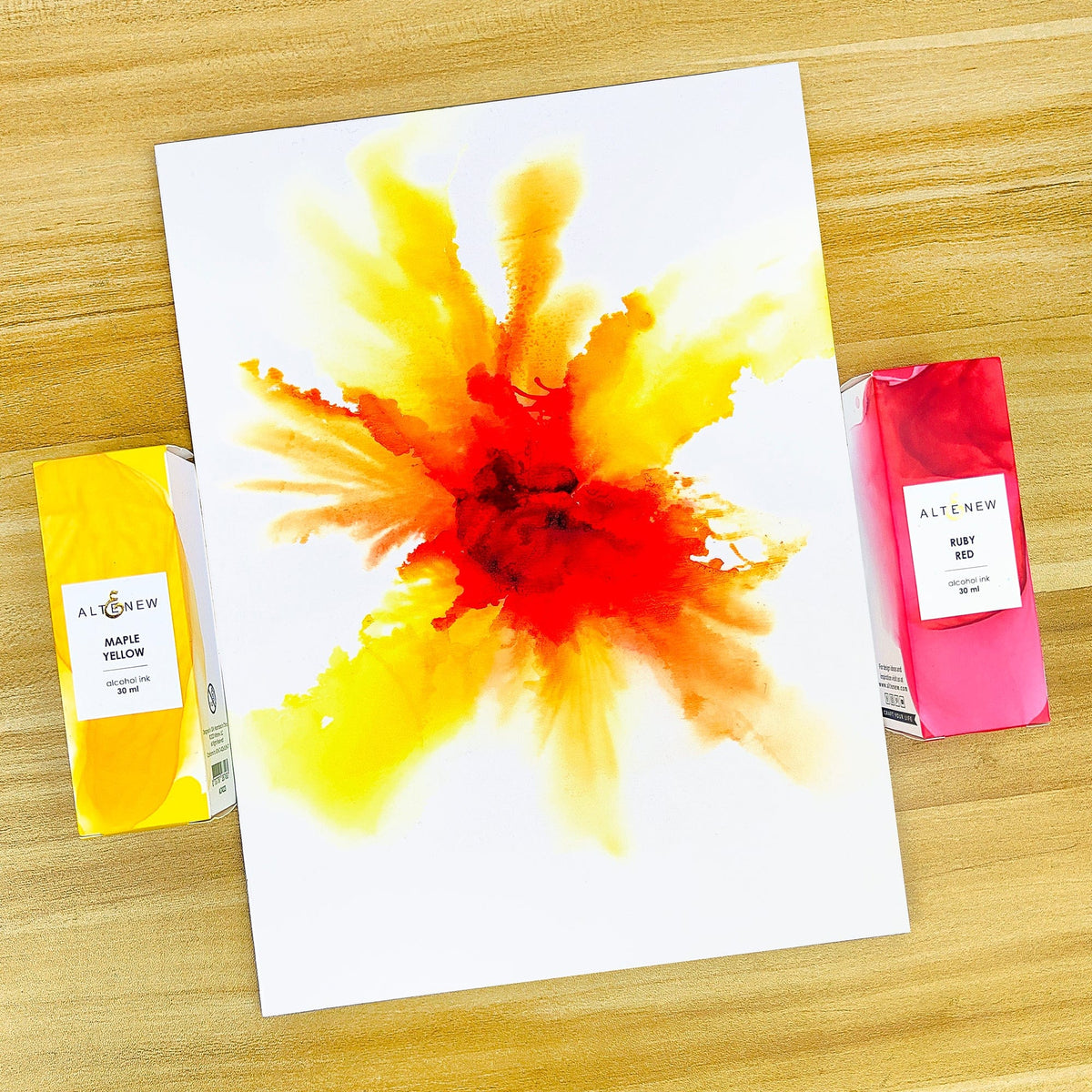Alcohol Ink Bundle Sunshine Valley Garden 12 Artist Alcohol Ink Set F Bundle