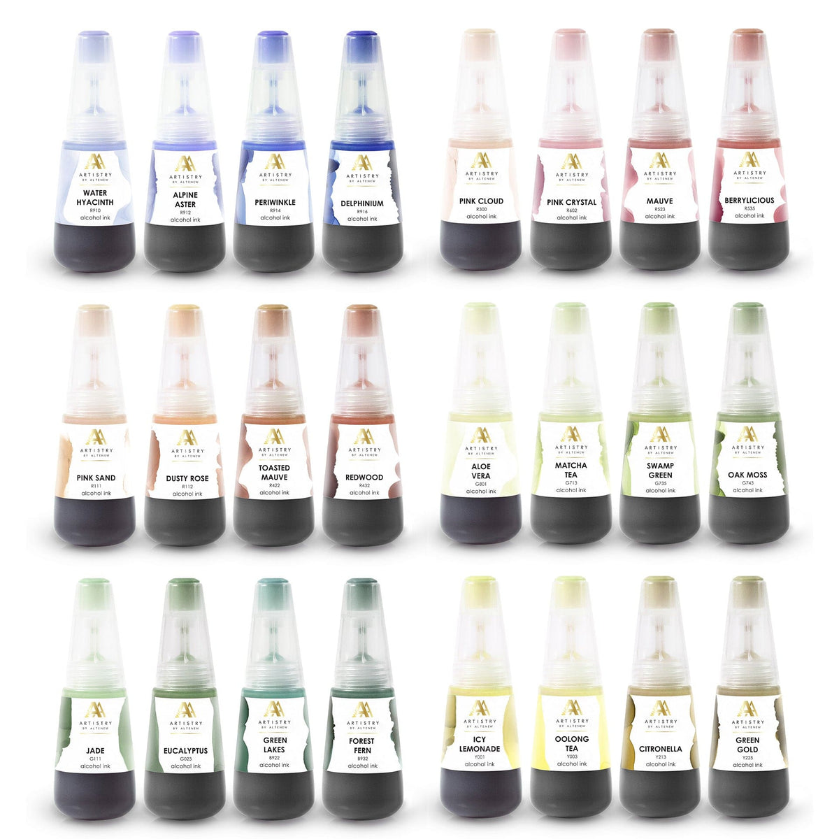 Alcohol Ink Bundle Woodland Garden & Firewood Garden Artist Alcohol Ink Bundle