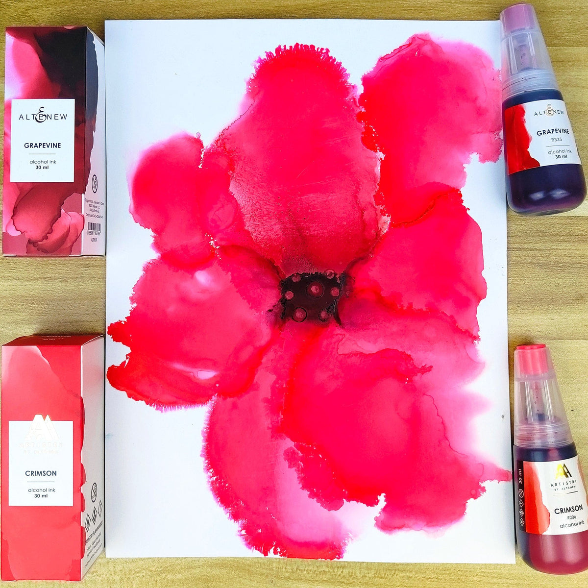 Alcohol Ink Crimson Alcohol Ink