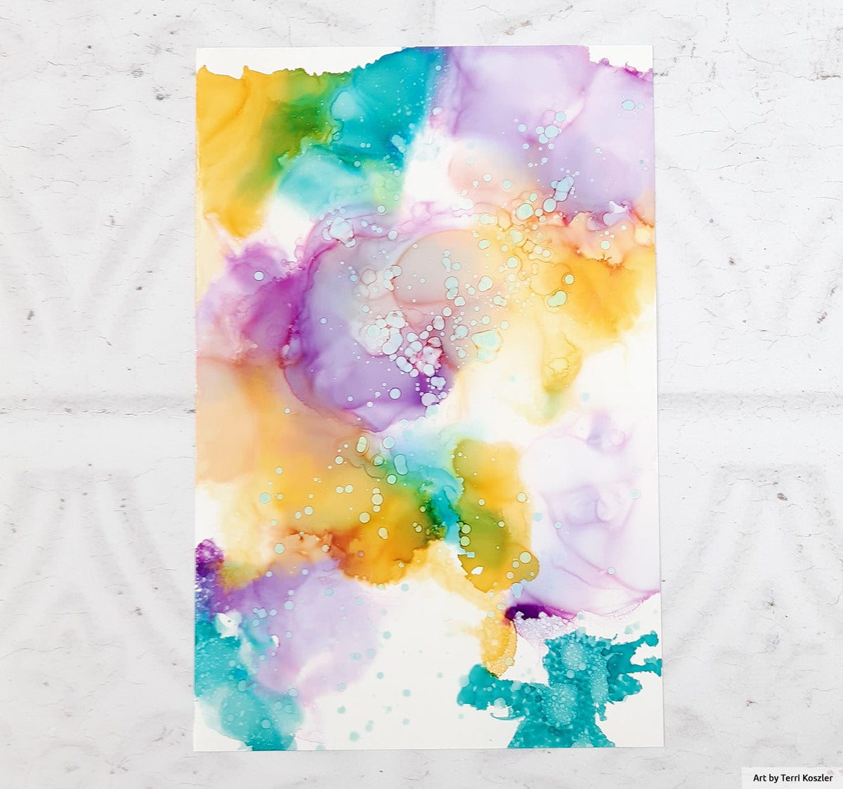 Alcohol Ink Maple Yellow Alcohol Ink