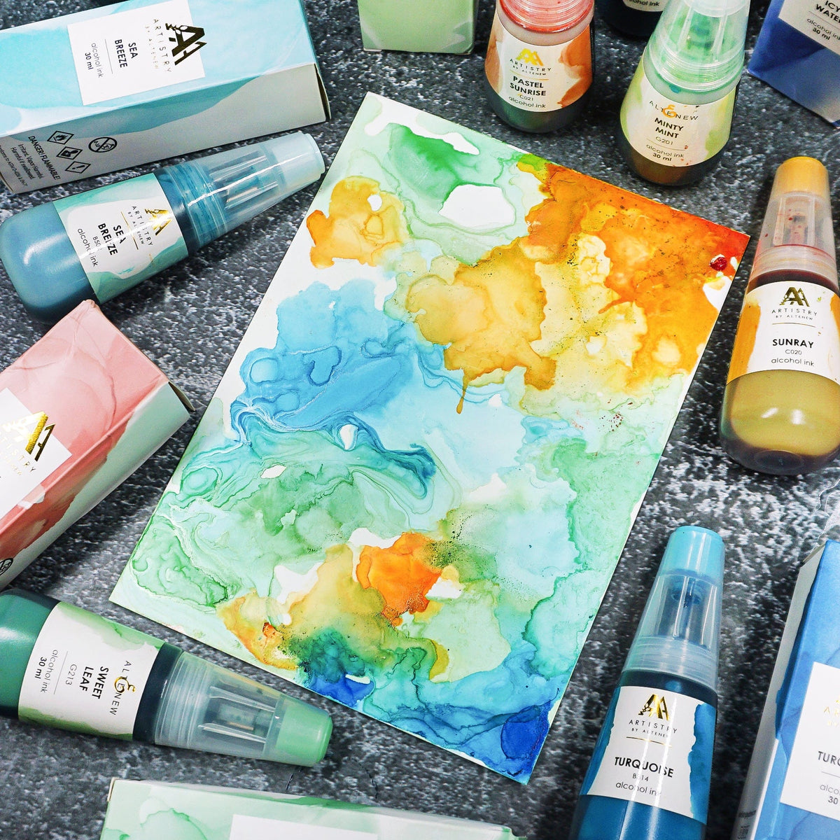 Alcohol Ink Sweet Leaf Alcohol Ink