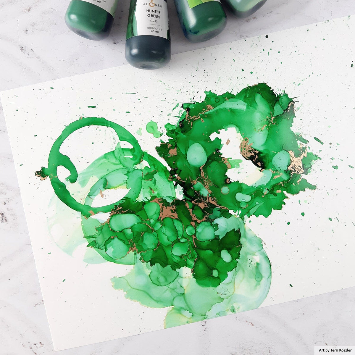 Alcohol Ink Sweet Leaf Alcohol Ink