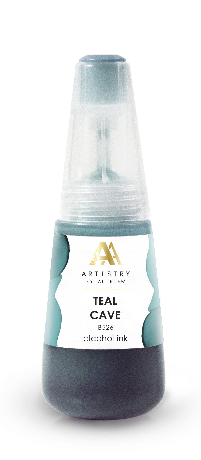 Alcohol Ink Teal Cave Alcohol Ink