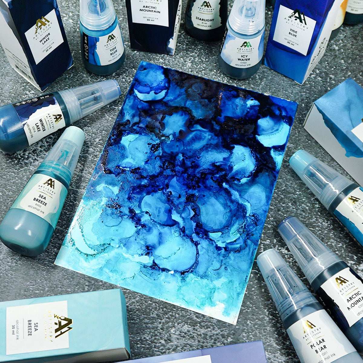 Alcohol Ink Tide Blue Alcohol Ink