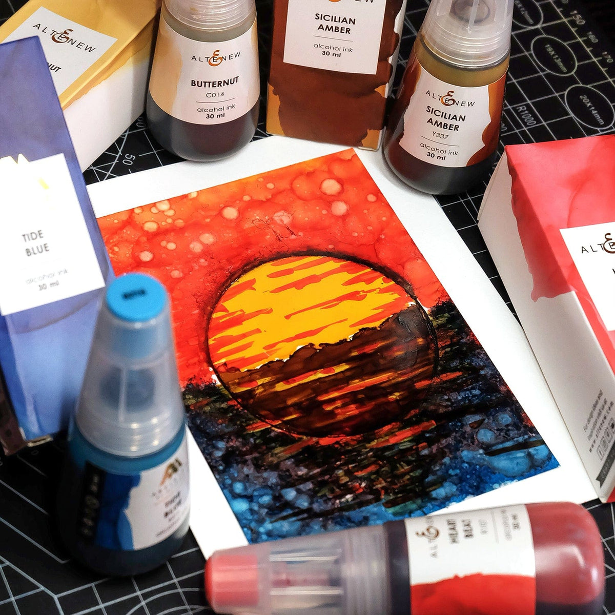 Alcohol Ink Tide Blue Alcohol Ink