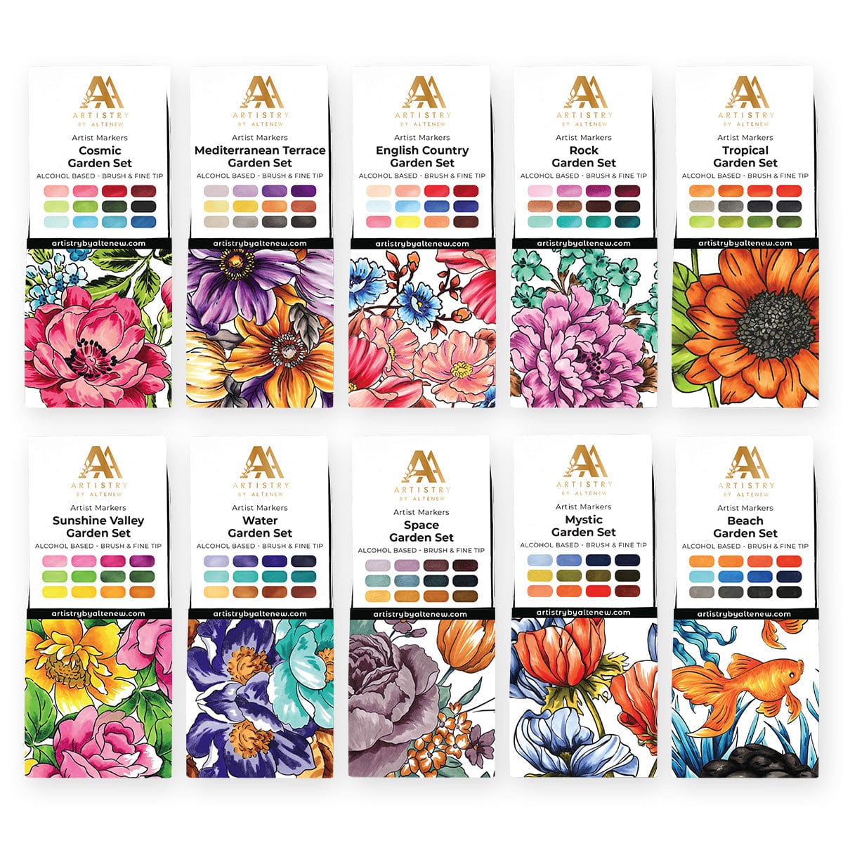 Alcohol Marker Bundle Color Your World Bundle