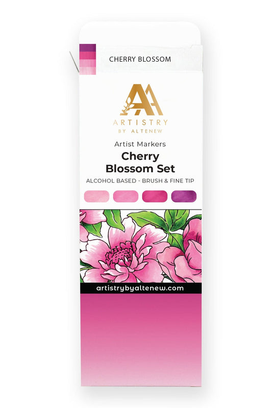 Alcohol Markers Altenew Artist Markers Cherry Blossom Set