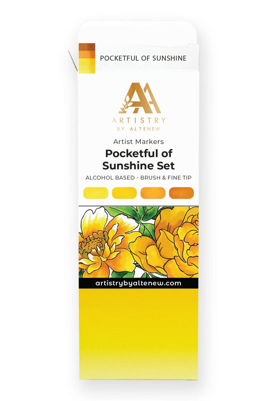 Alcohol Markers Altenew Artist Markers Pocketful of Sunshine Set