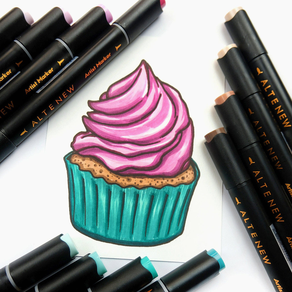 Alcohol Markers Artist Markers Coffee Break Set
