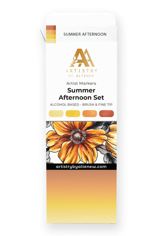 Alcohol Markers Artist Markers Summer Afternoon Set