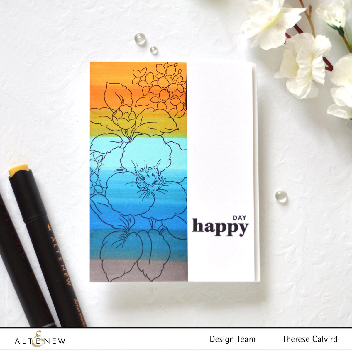 Alcohol Markers Beach Garden Artist Alcohol Markers Set K