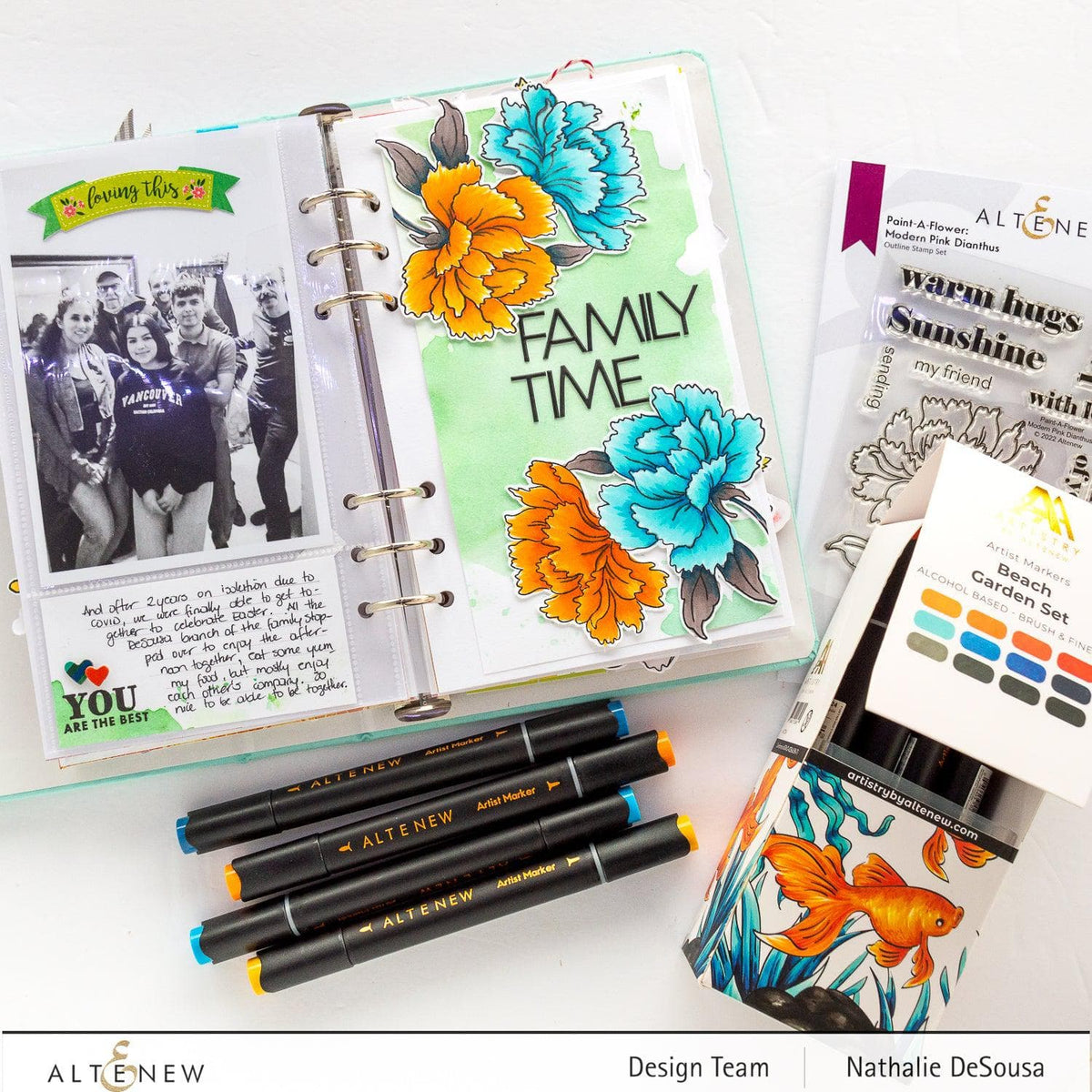 Alcohol Markers Beach Garden Artist Alcohol Markers Set K