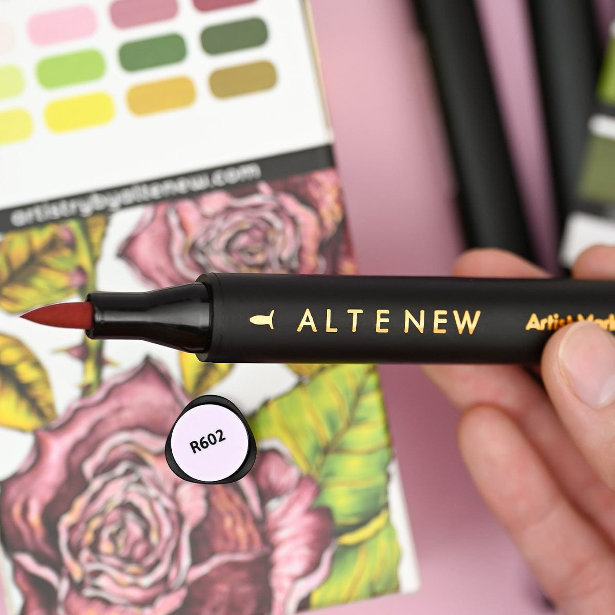 Alcohol Markers Firewood Garden Artist Alcohol Markers Set M