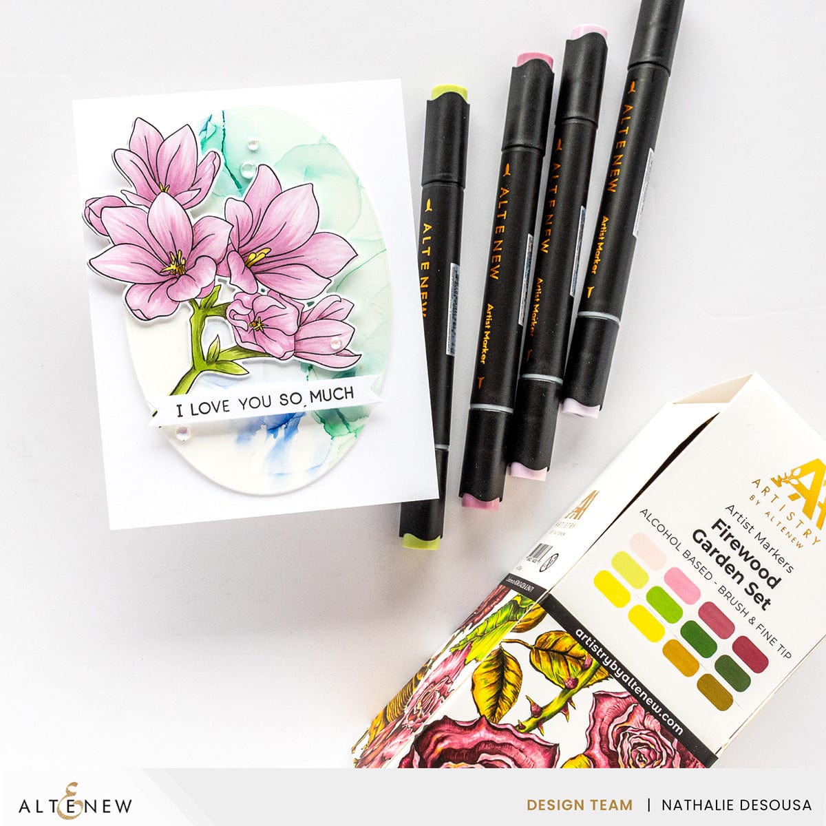 Alcohol Markers Firewood Garden Artist Alcohol Markers Set M