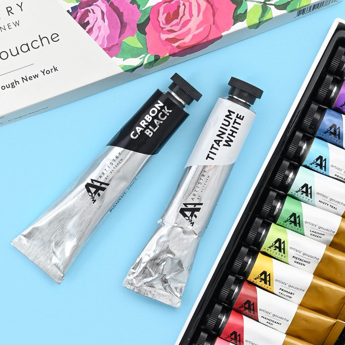Art Materials Carbon Black Artists' Gouache (50ml)