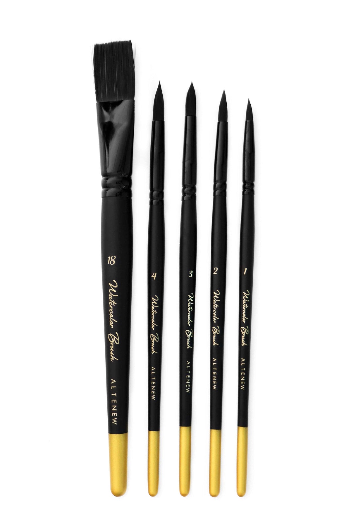 Brushes Artists' Watercolor Brushes - Round
