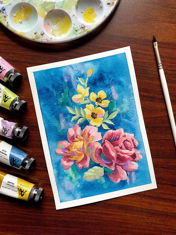 Gouache Artists' Gouache Set - Strolling Through New York