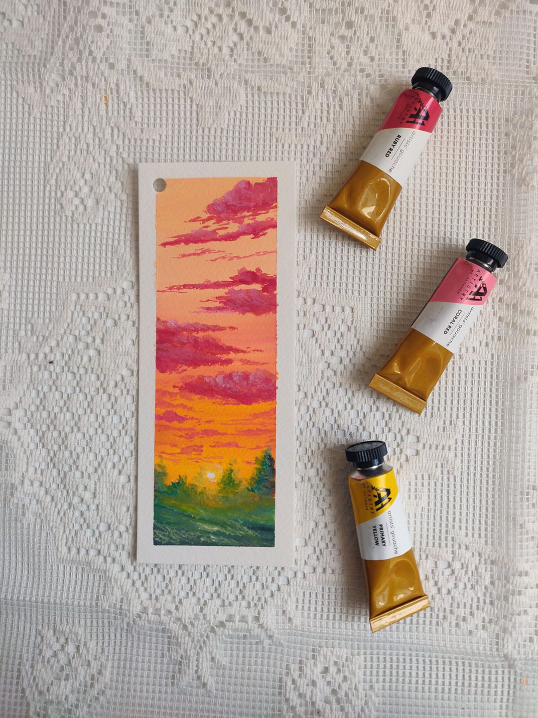 Gouache Artists' Gouache Set - Strolling Through New York