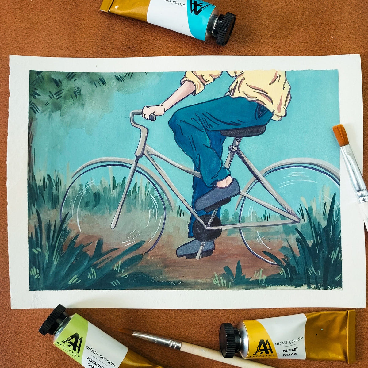 Gouache Artists' Gouache Set - Strolling Through New York