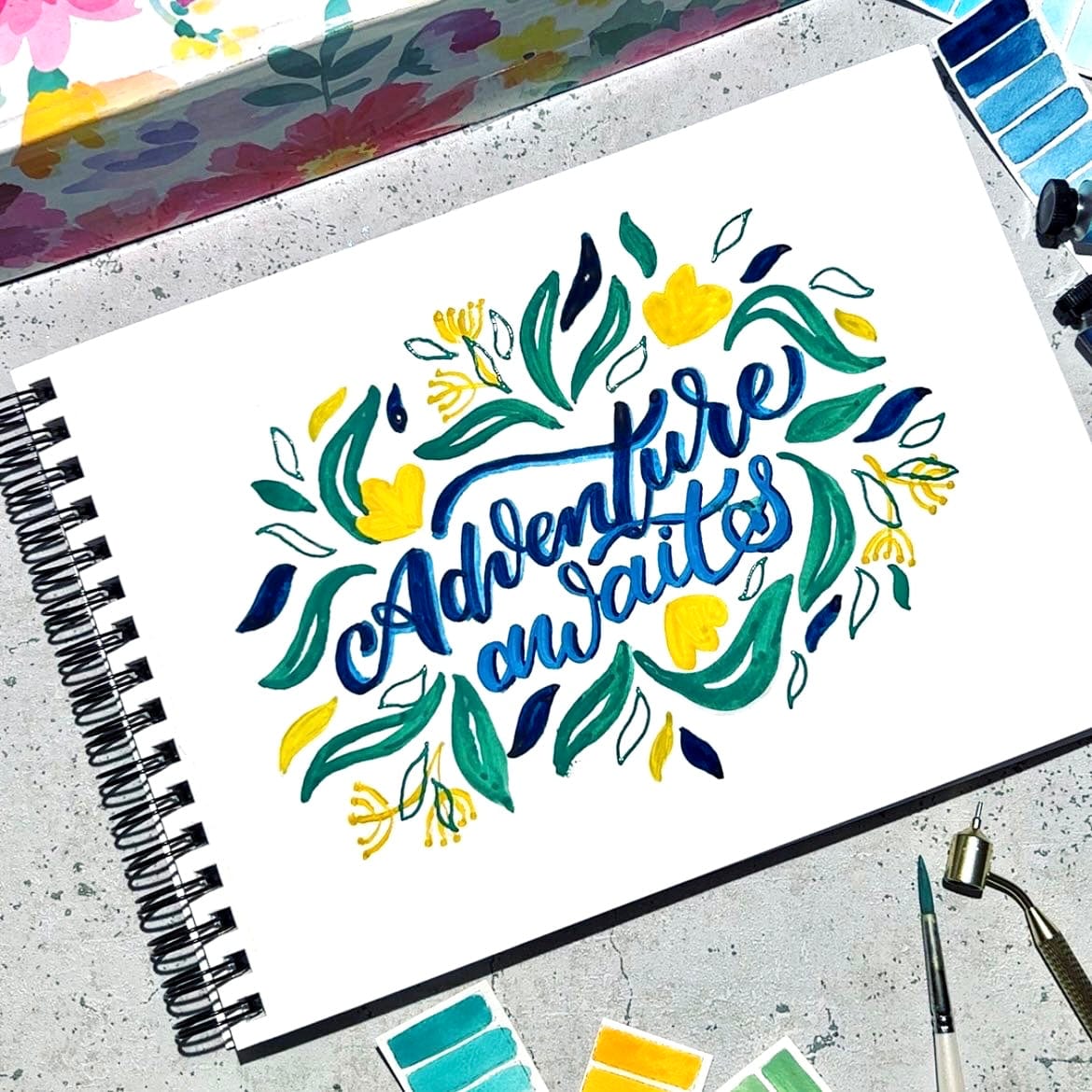 Gouache Artists' Gouache Set - Strolling Through New York