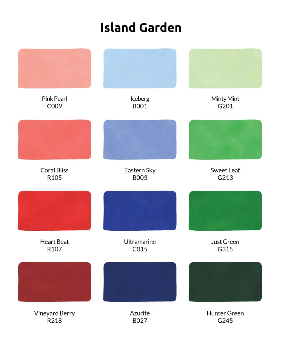 Island Garden & Space Garden Artist Alcohol Markers Bundle