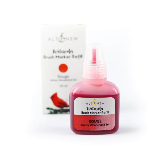 Liquid Watercolor Rouge Liquid Watercolor - Brush Marker Refill