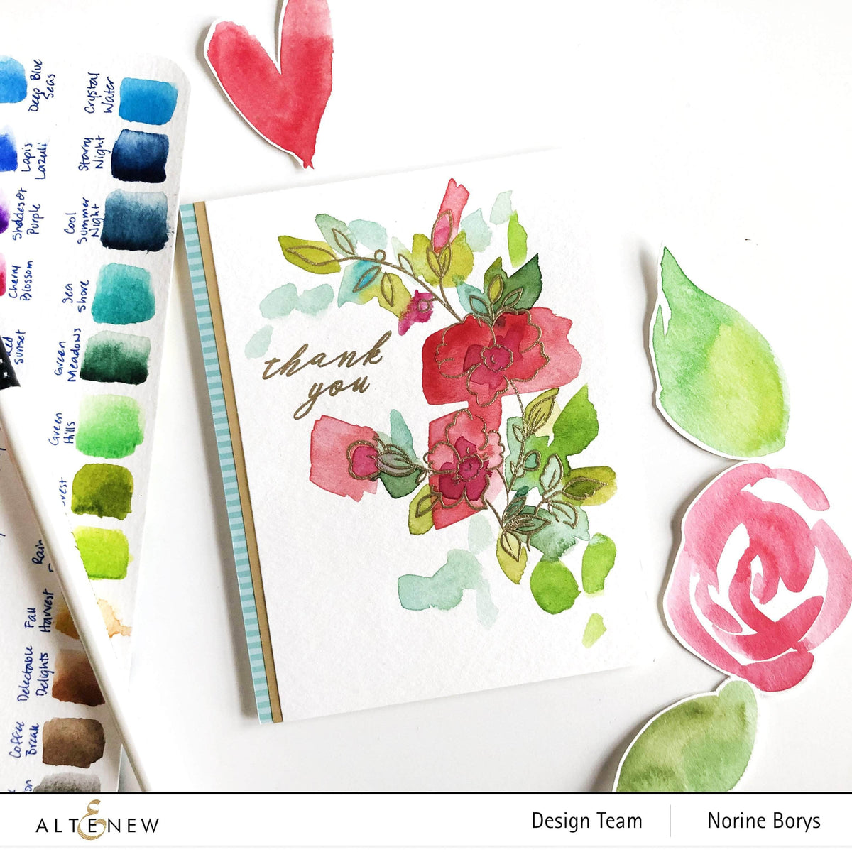 Paper Watercolor Paper Pad (9"x 12")