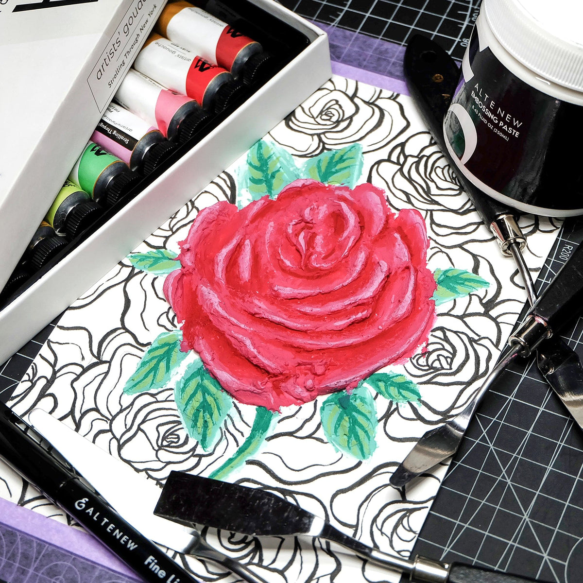Paste Embossing Paste