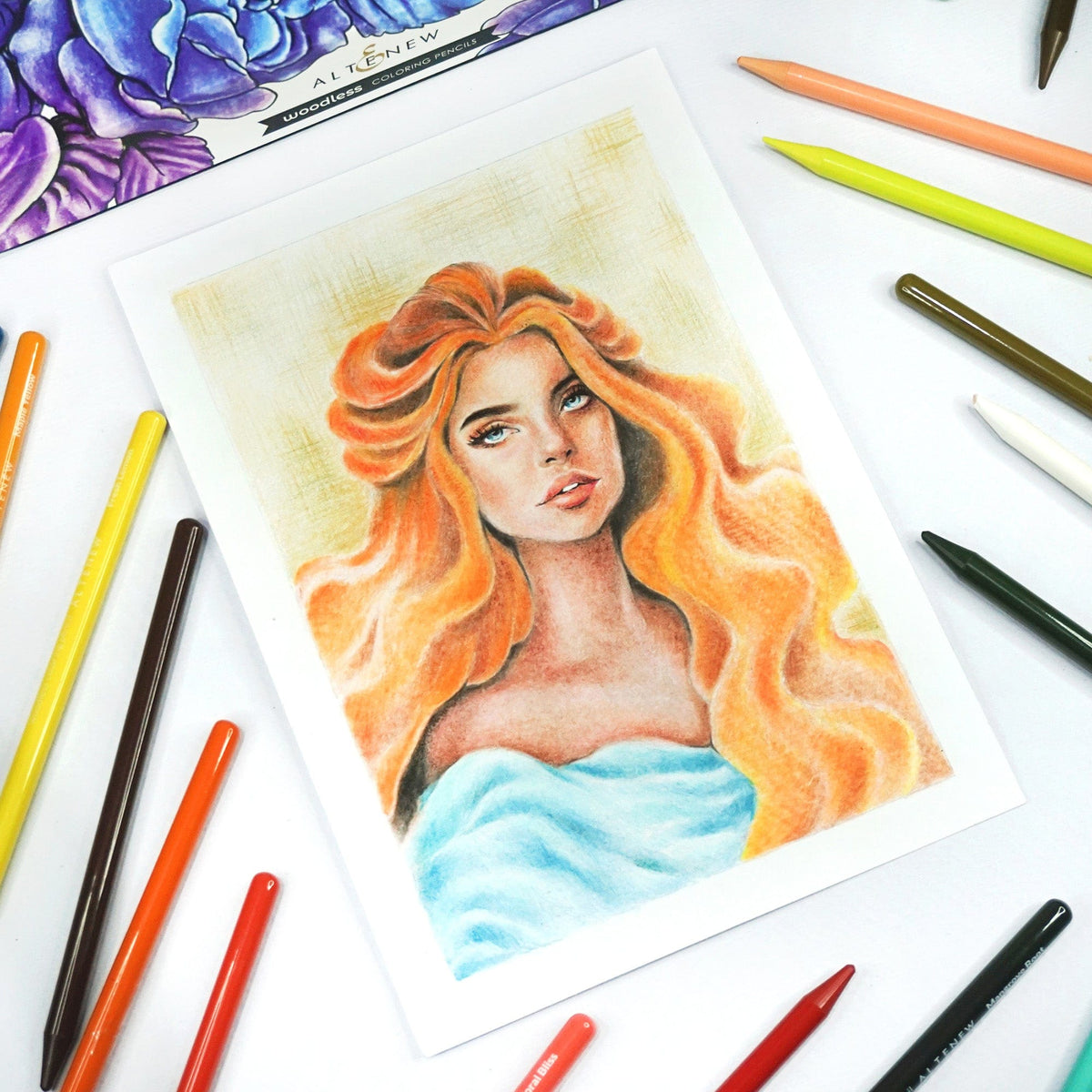 Pencils Woodless Coloring Pencils