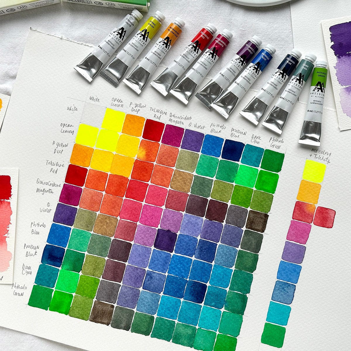 Release Bundle Ultimate Artists' Watercolor Tube Bundle