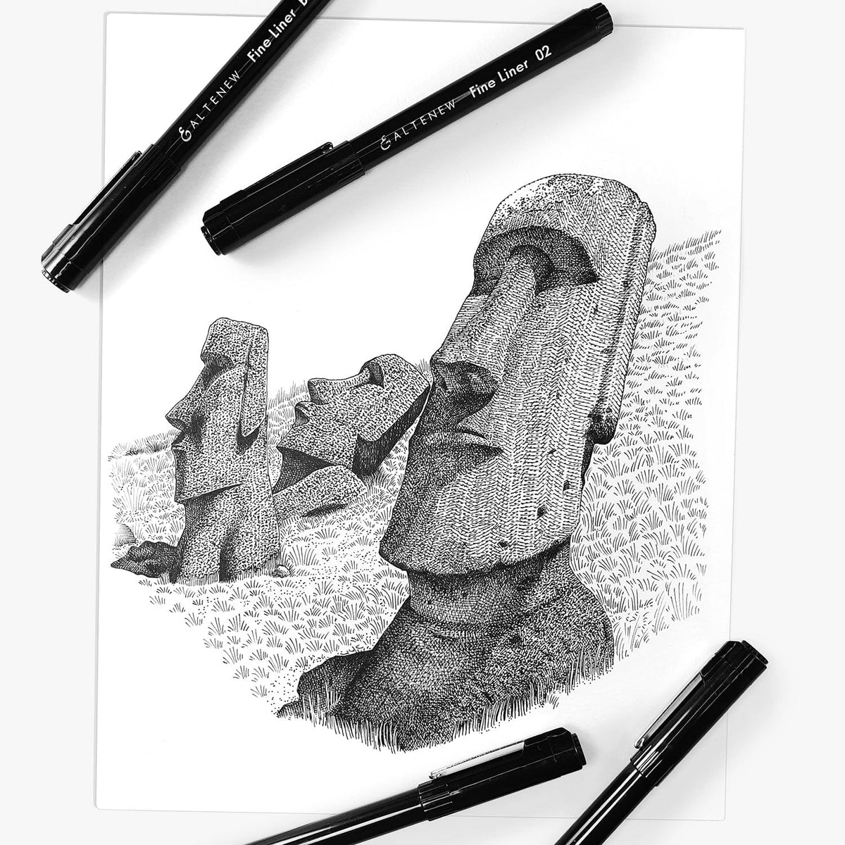 Stationery Fine Liner Pen Set