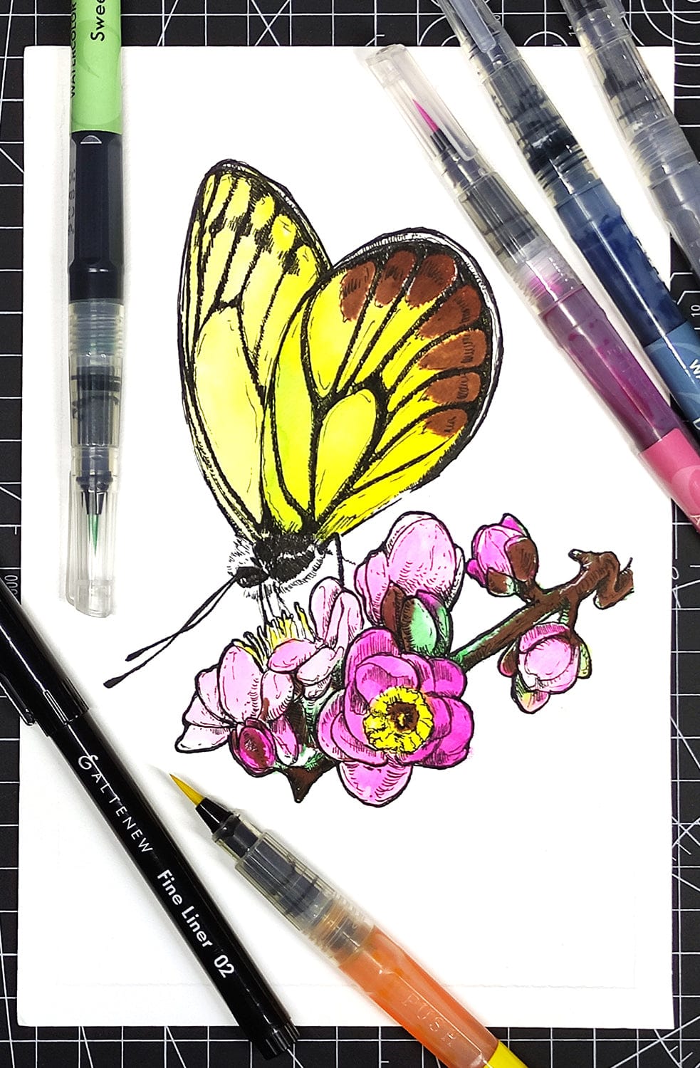 Stationery Fine Liner Pen Set