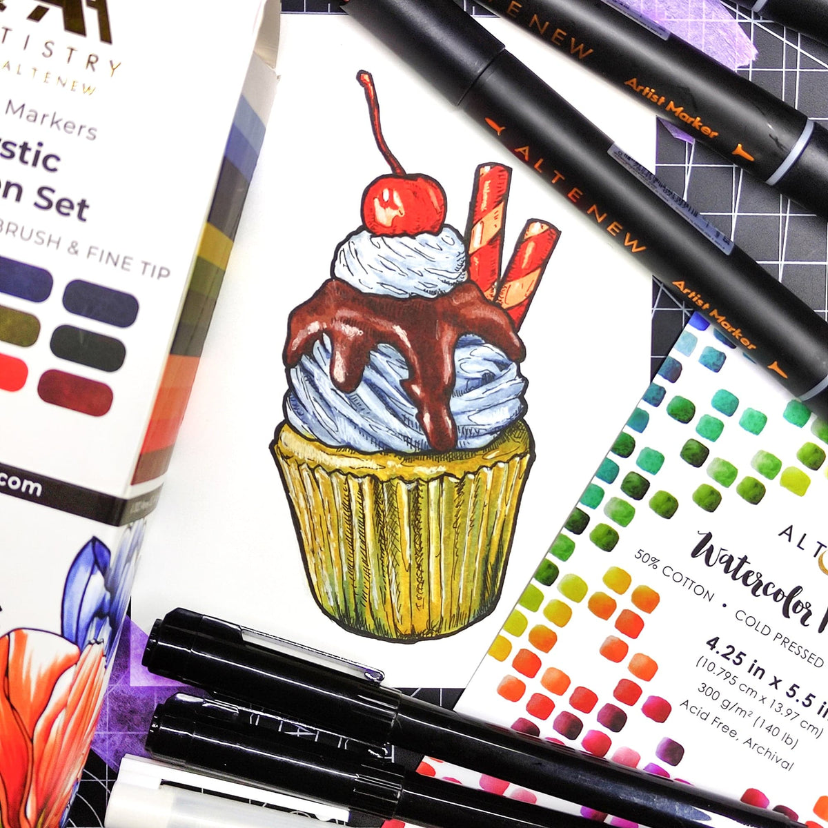 Stationery Fine Liner Pen Set