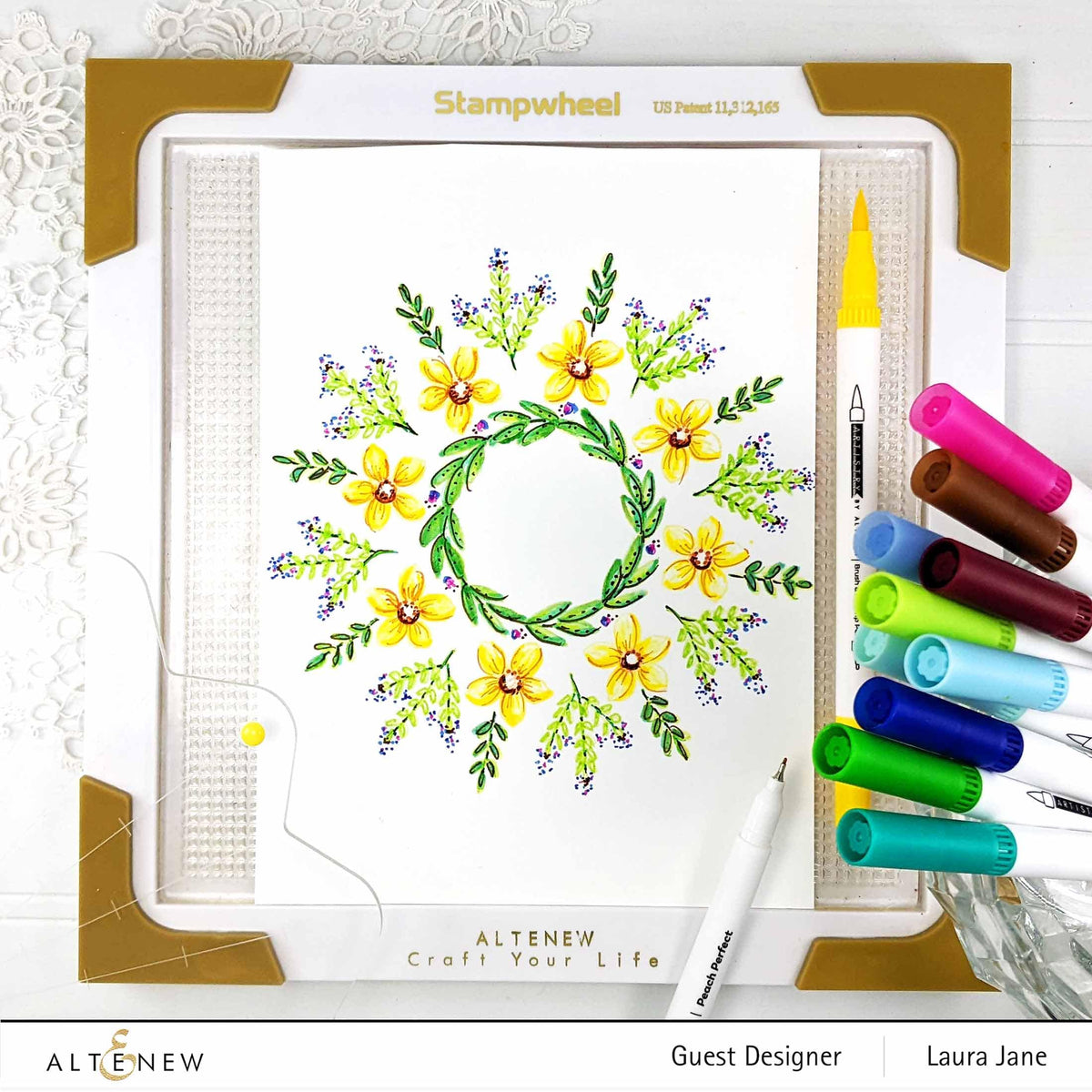 Water-based Marker Bundle Summer Travel Dual Tip Pen Bundle