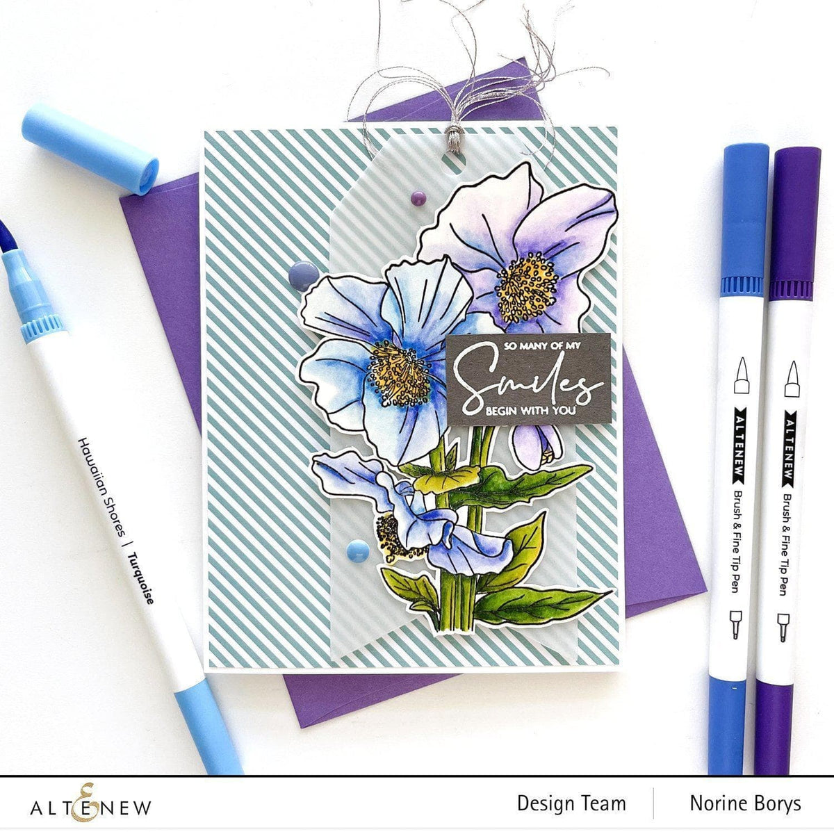 Water-based Marker Bundle Summer Travel Dual Tip Pen Bundle