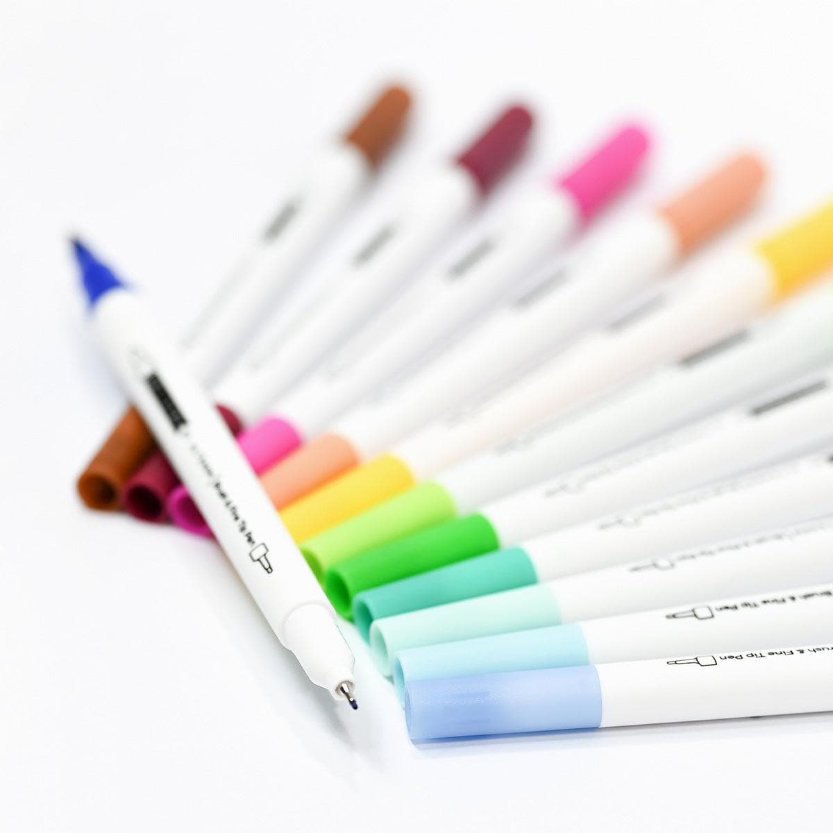 Water-based Marker Bundle Summer Travel Dual Tip Pen Bundle