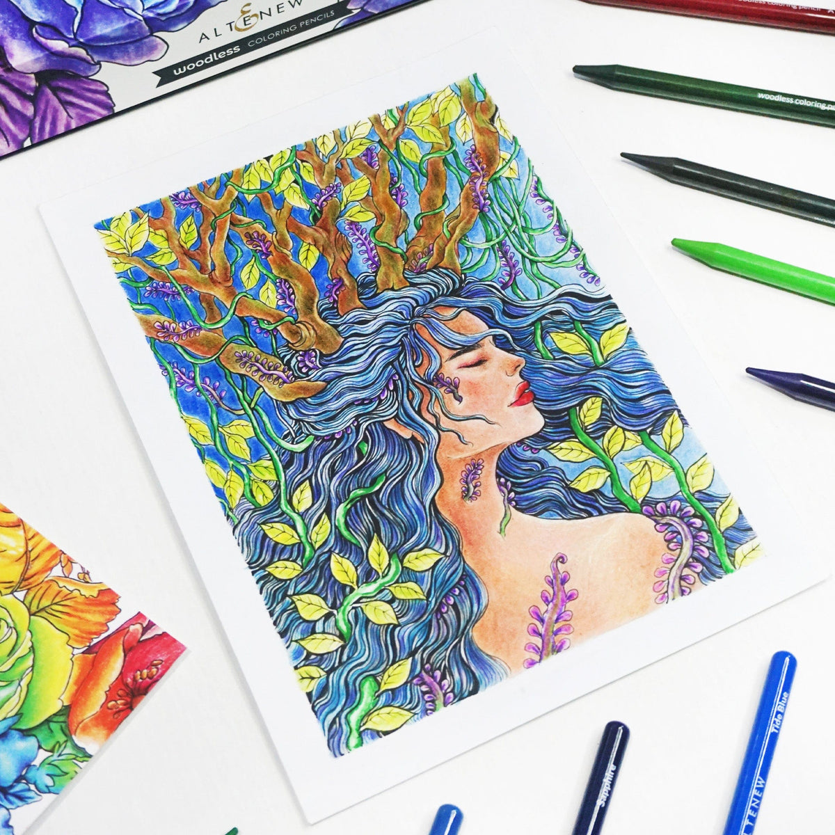 Water-based Markers Hawaiian Shores Dual Tip Pens (Water-based)
