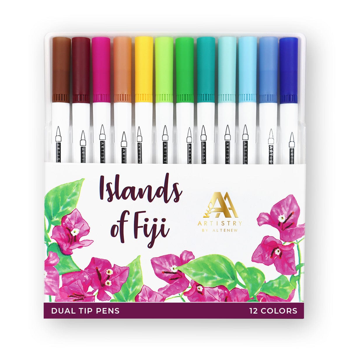 Water-based Markers Islands of Fiji Dual Tip Pens (Water-based)