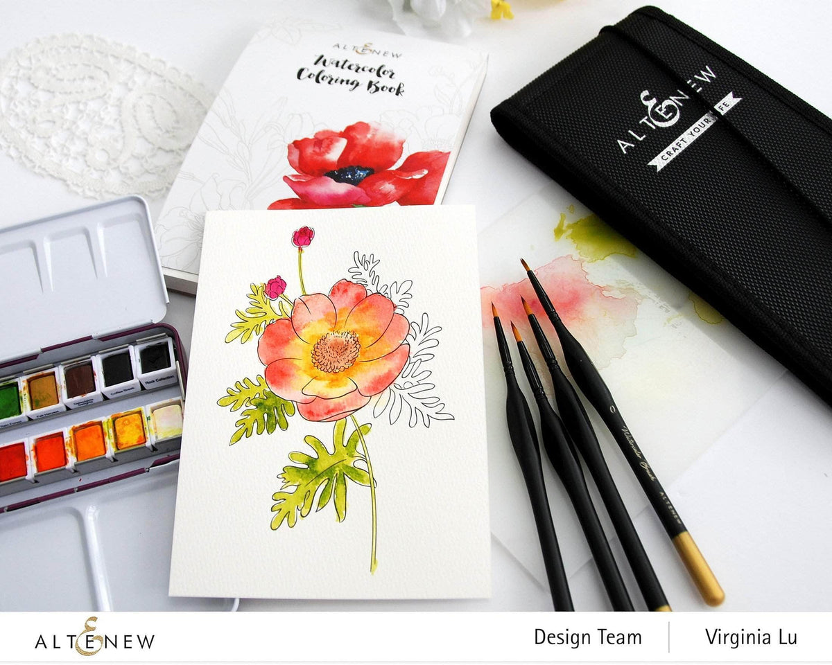 Watercolor Bundle Artists' Watercolor Brushes Bundle