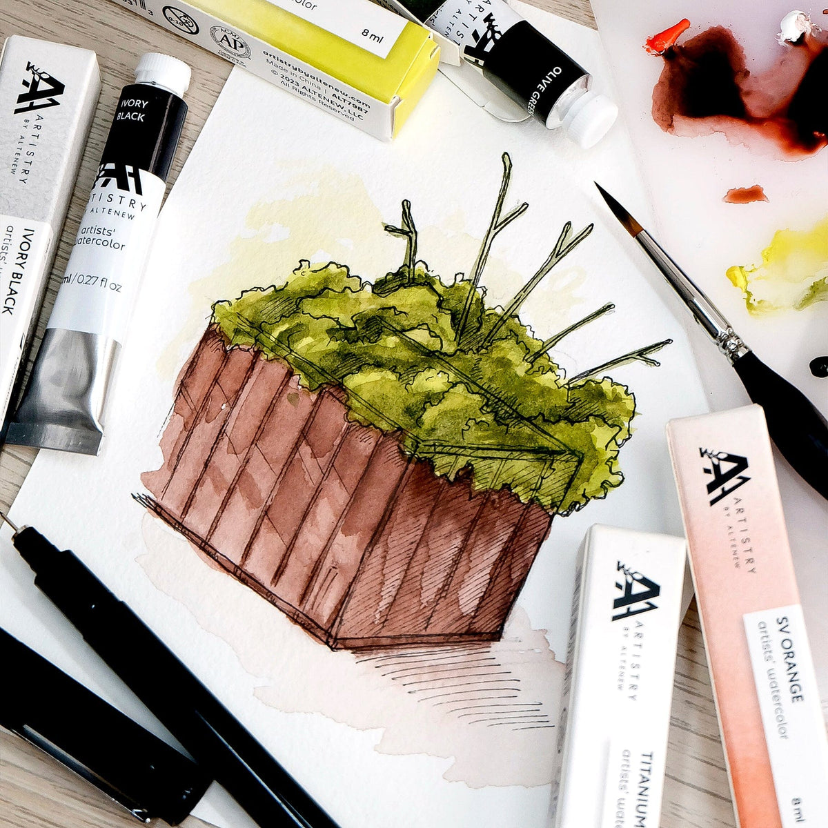 Watercolor Fine Watercolor Brushes