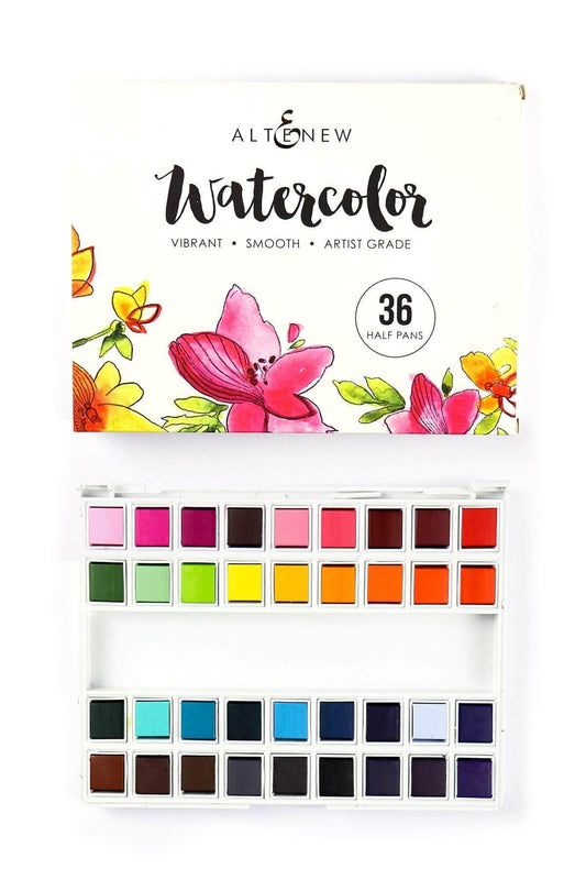 Watercolor Pans Watercolor 36 Pan Set