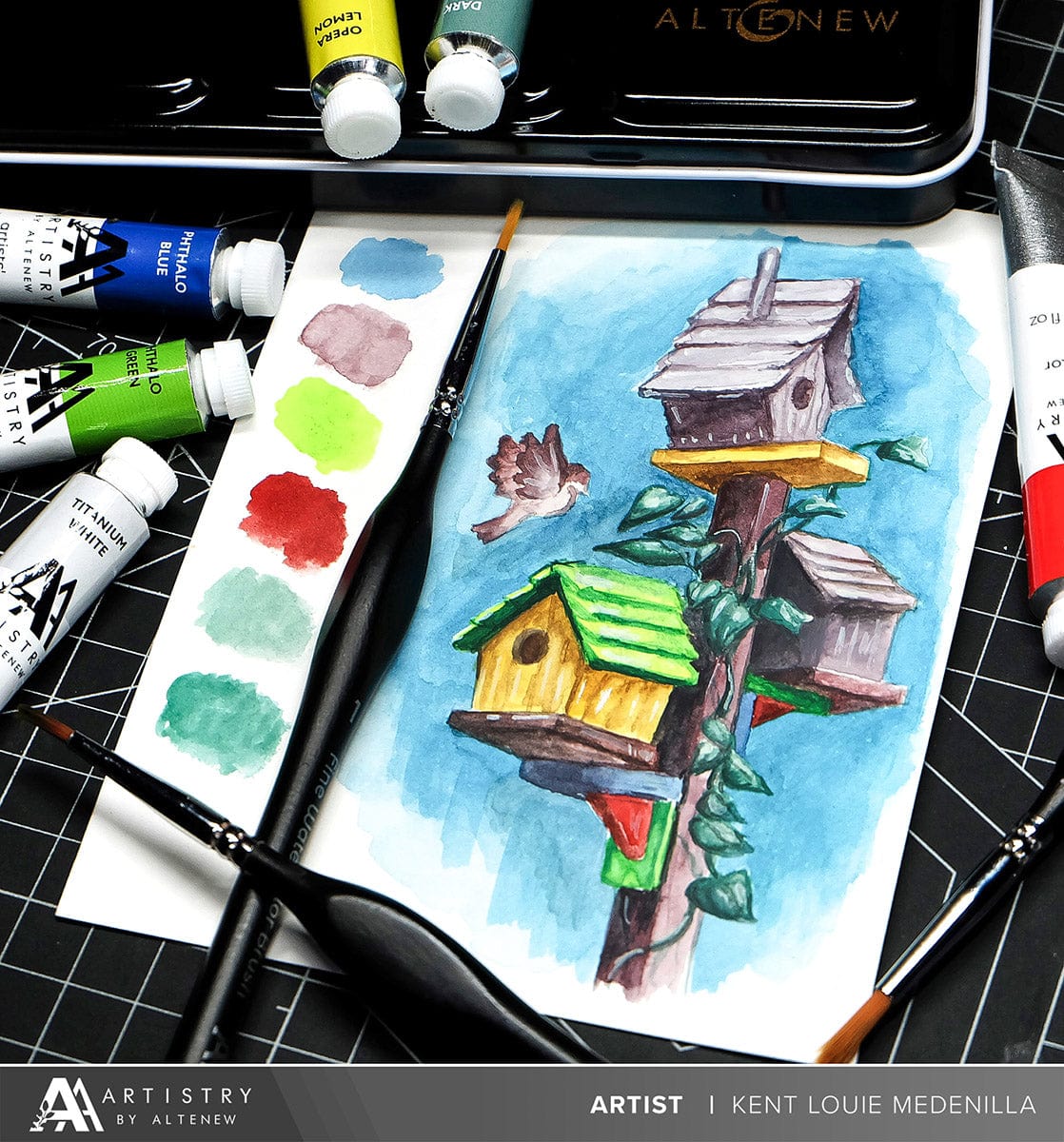 Watercolor Tubes Artists' Watercolor Tube - Phthalo Blue (PB.15)