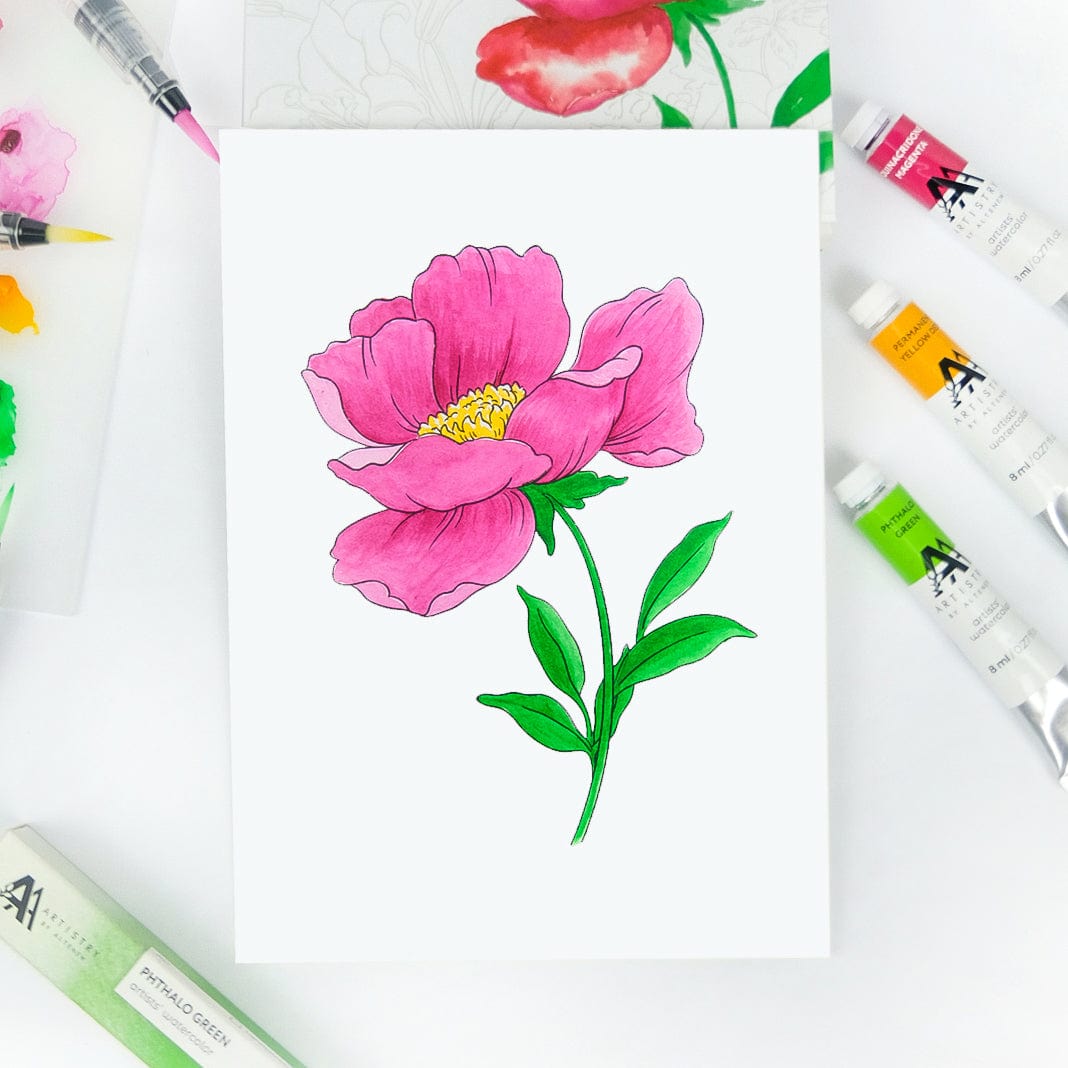 Watercolor Tubes Artists' Watercolor Tube - Phthalo Green - (PG.7)