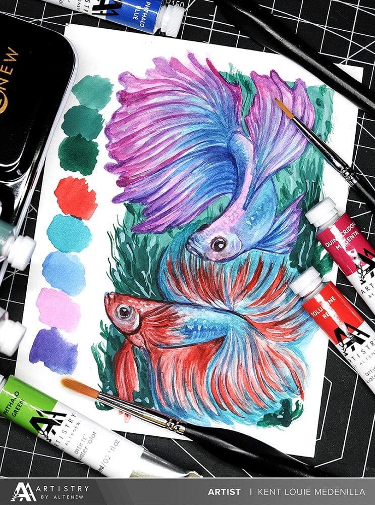 Watercolor Tubes Artists' Watercolor Tube - Prussian Blue - (PB.27)