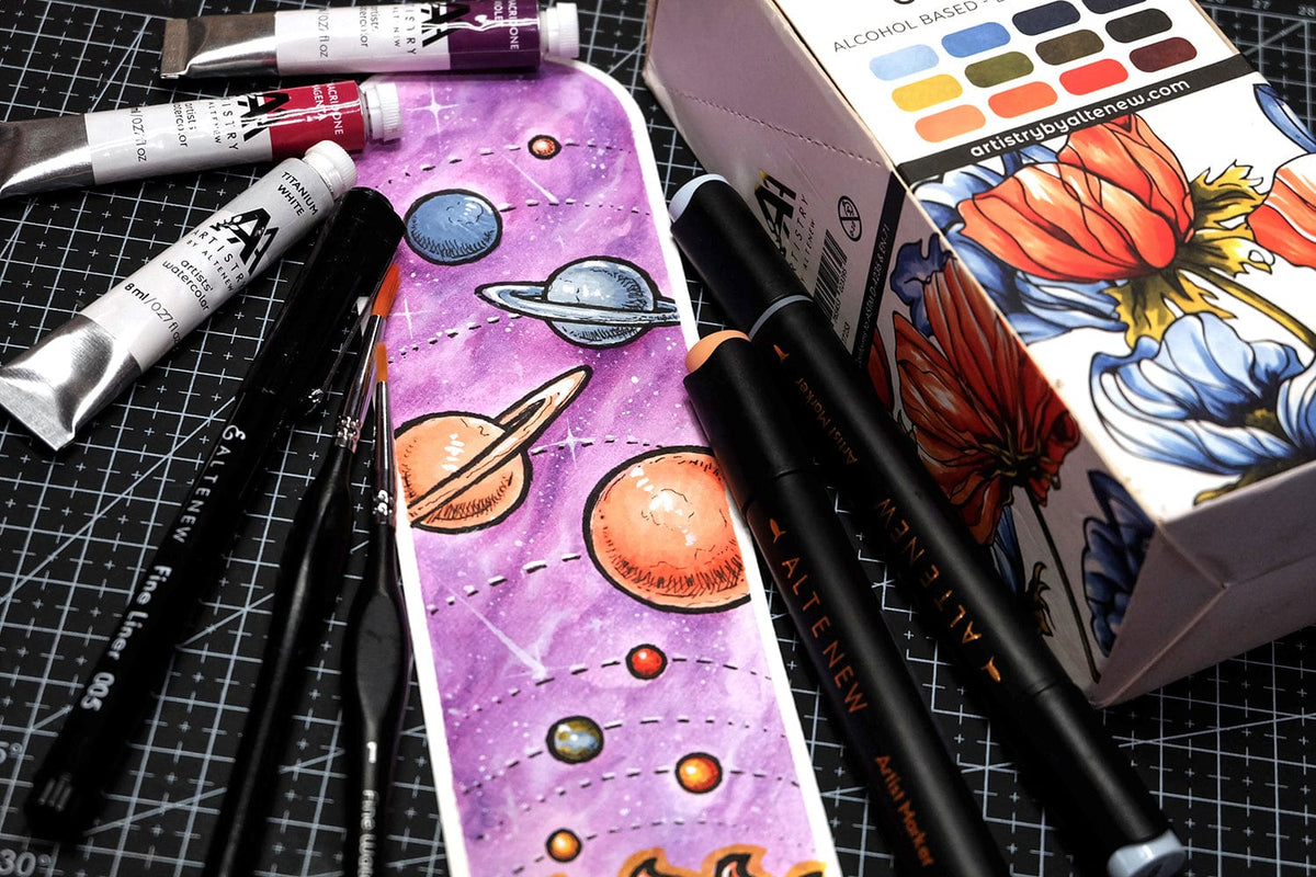 Watercolor Tubes Artists' Watercolor Tube - Quinacridone Magenta - (PR.122)