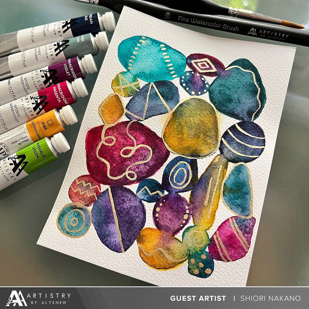 Watercolor Tubes Artists' Watercolor Tube - Toluidine Red - (PR.3)