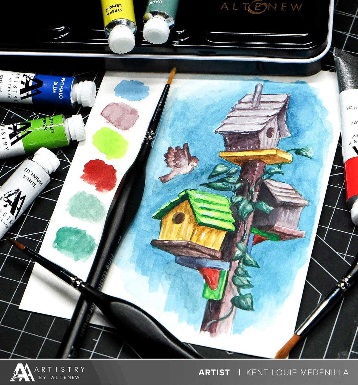 Watercolor Tubes Bundle Palette Perfection Bundle